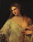  Titian Flora Spain oil painting artist